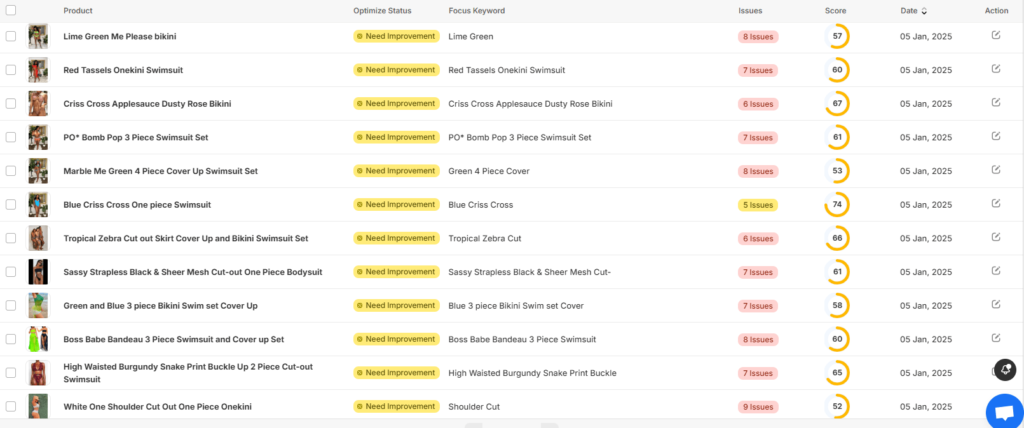 Product Search Engine Optimization